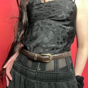 Collage / Brown and gold belt 💛🤎